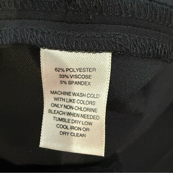 White House Black Market Black Flare Pants - Picture 8 of 9